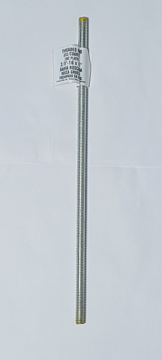 Threaded Rod. 3/8"-16X12"