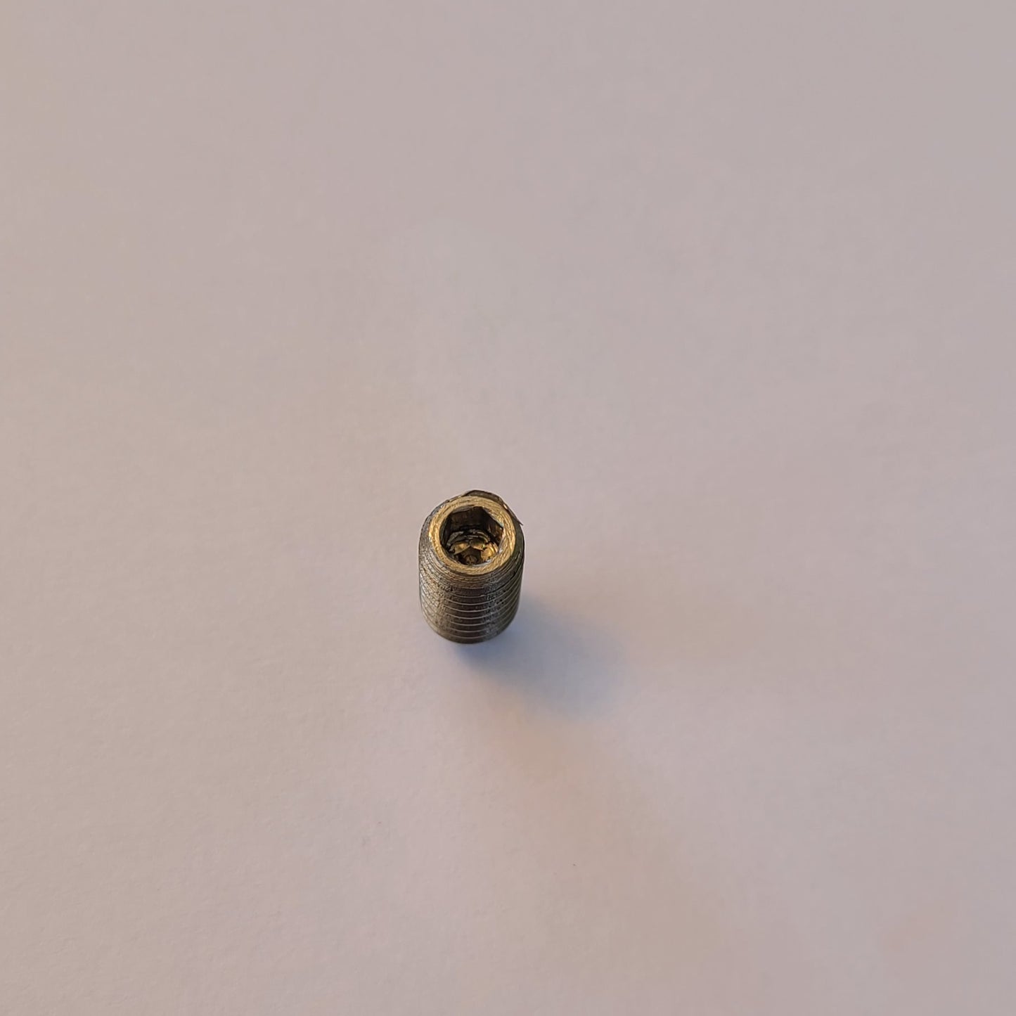 Soft tip stainless 1/4-20 x 1/2" set screw